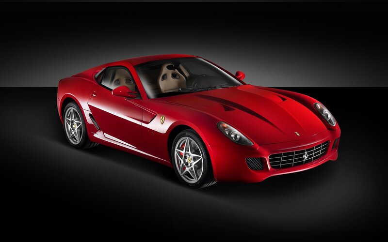 Red Ferrari Sports Car — Seat