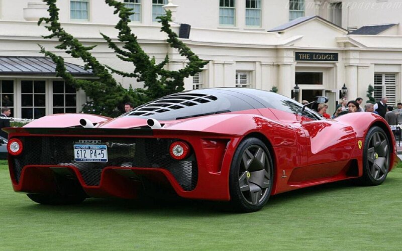 Red Ferrari Supercar — Formal