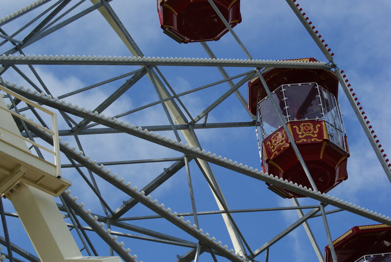 Red Ferris Wheel Car