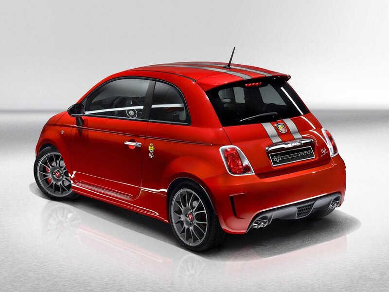 Red Fiat 500 Abarth