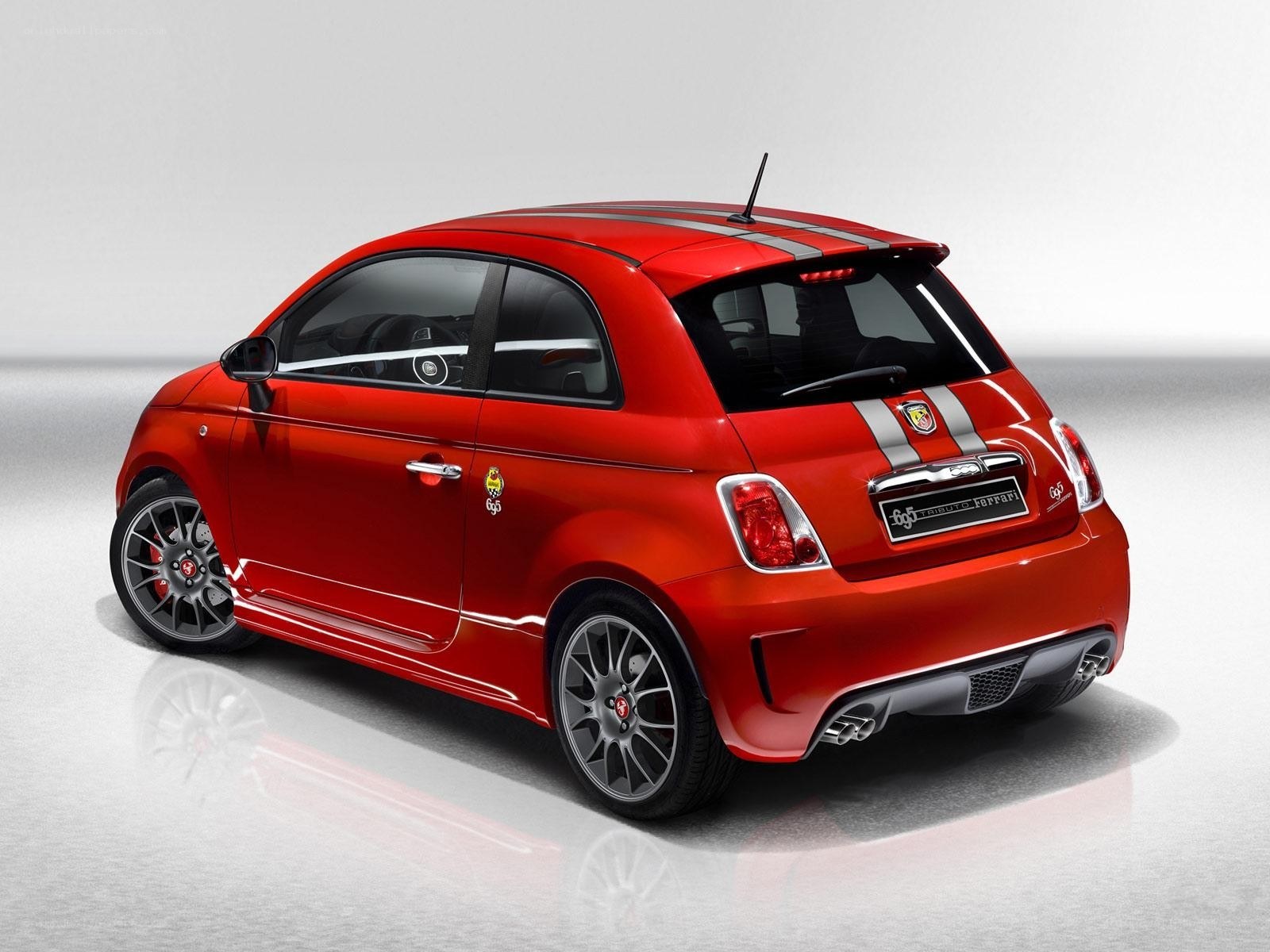 Red Fiat 500 Abarth