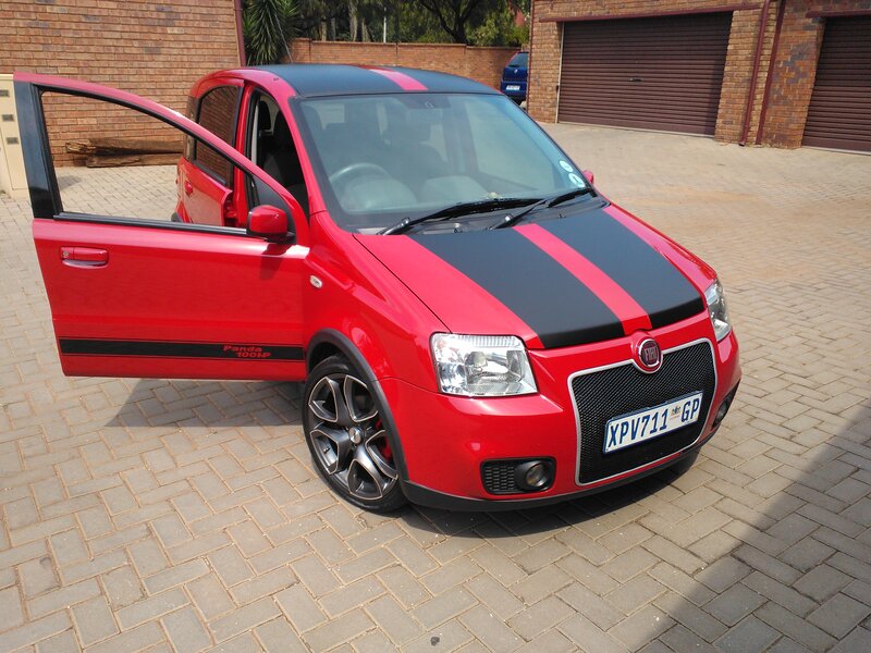 Red Fiat Panda Car — Neutral