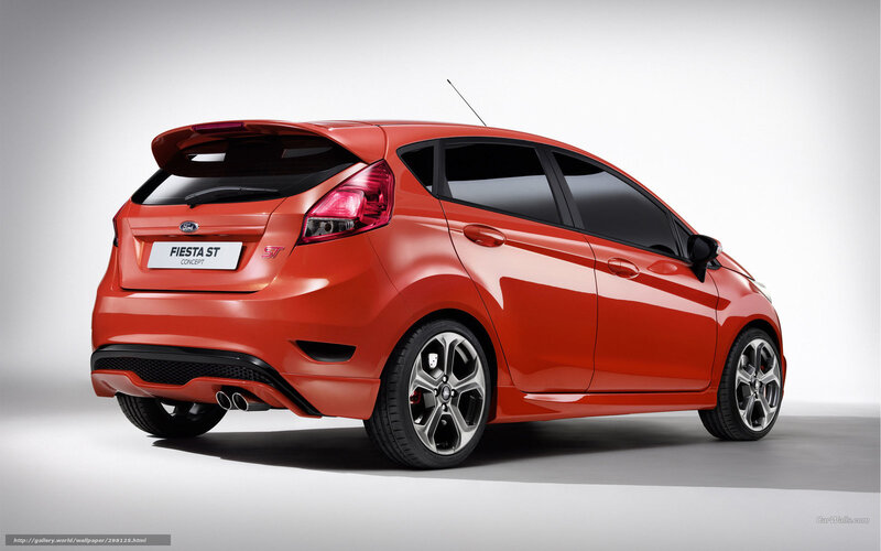 Red Fiesta St Concept — Neutral