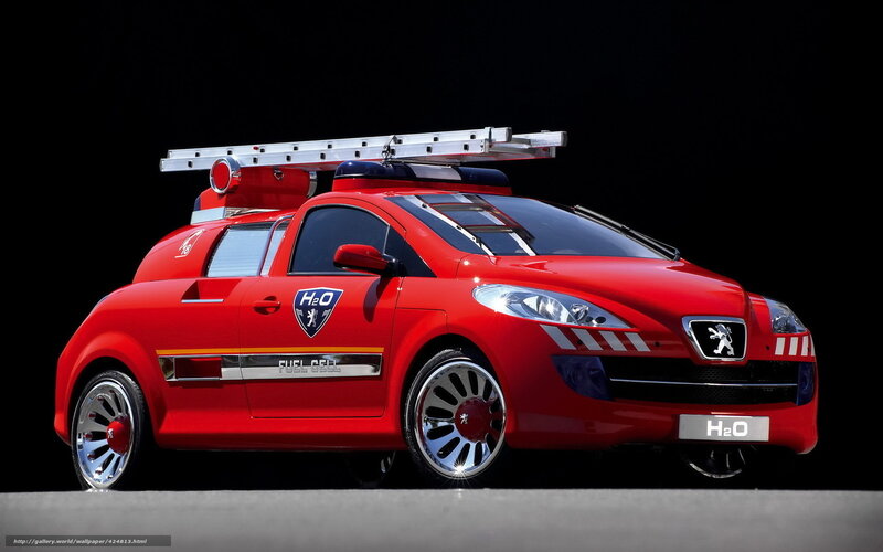 Red Fire Car