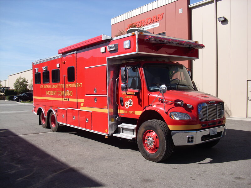 Red Fire Command Truck