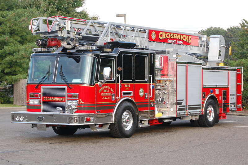Red Fire Truck — Neutral, Afternoon