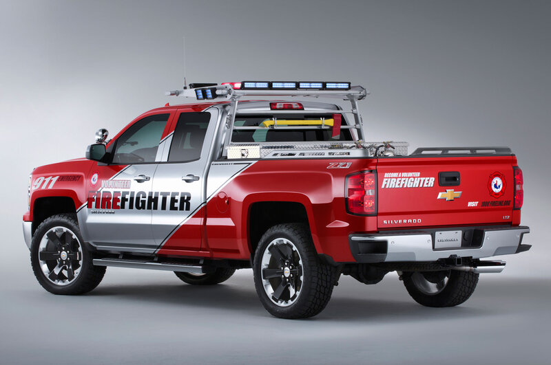 Red Fire Truck Pickup
