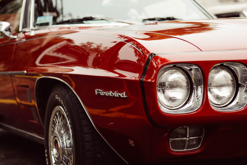 Red Firebird Car — Classic