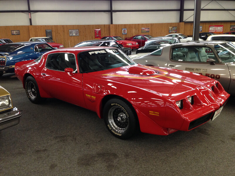 Red Firebird Car