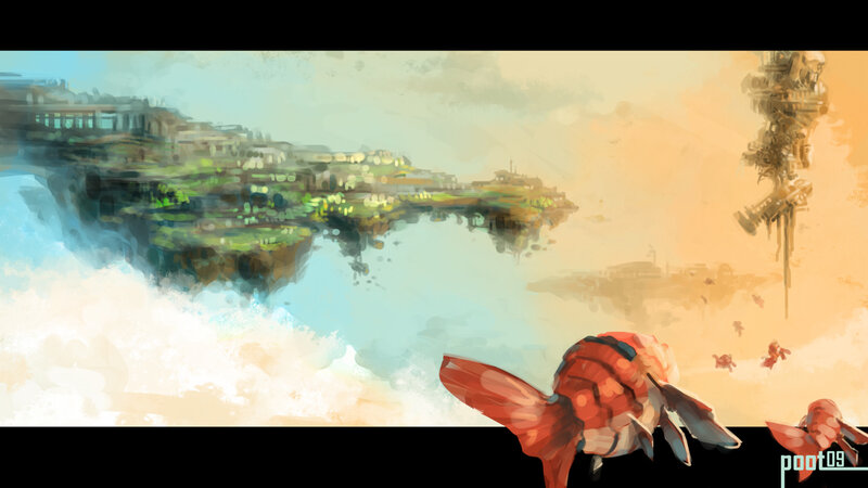 Red Fish-like Creatures