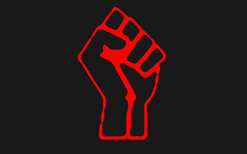 red fist symbol