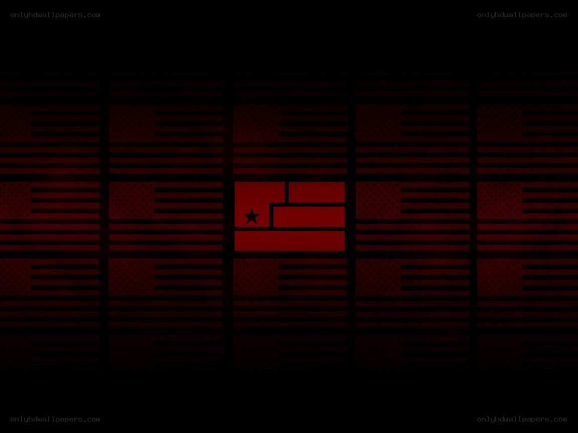 Red flag pattern design