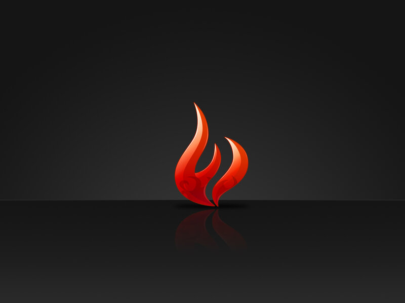 Red Flame Icon