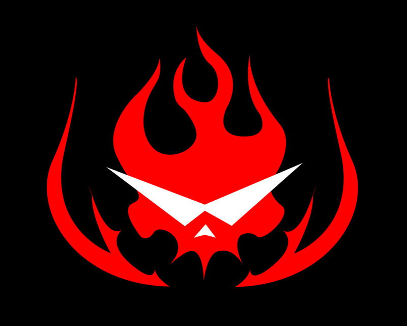 Red Flame Symbol — Aggressive