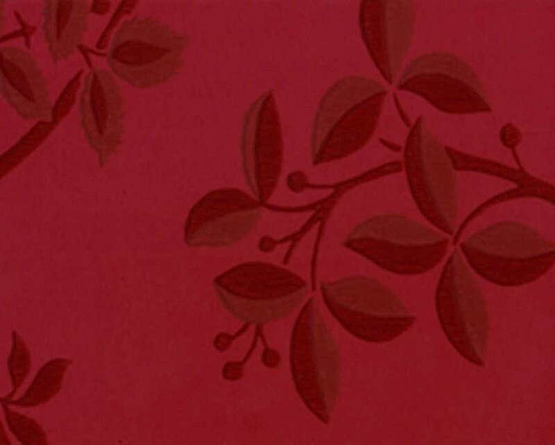 Red Floral Pattern — Calm, Illustration