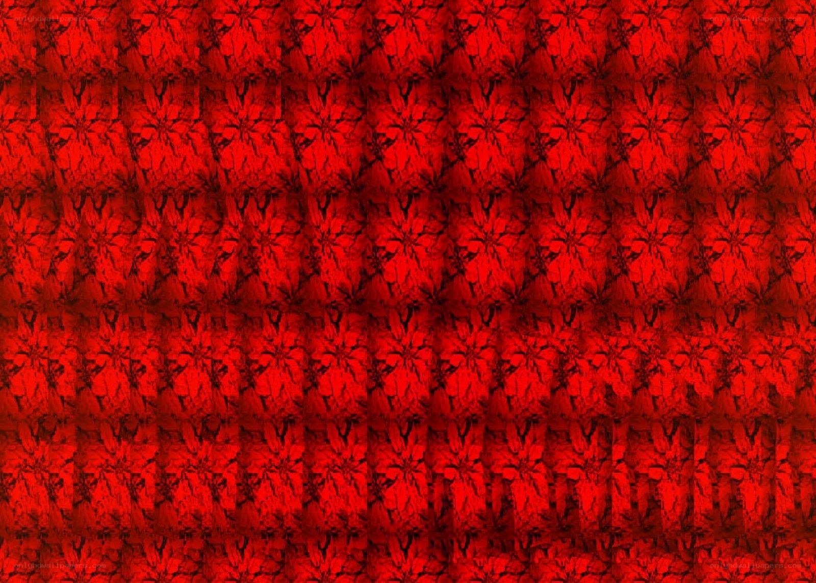 red floral pattern texture
