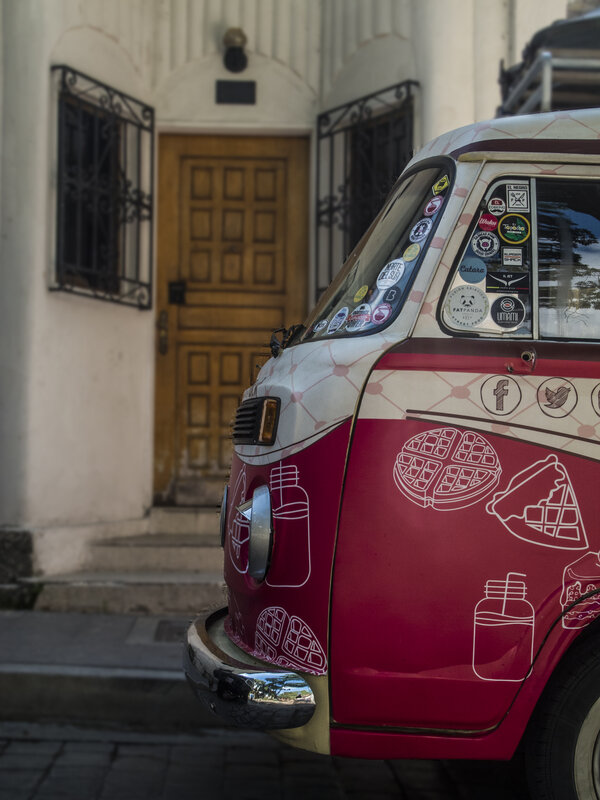 Red Food Van