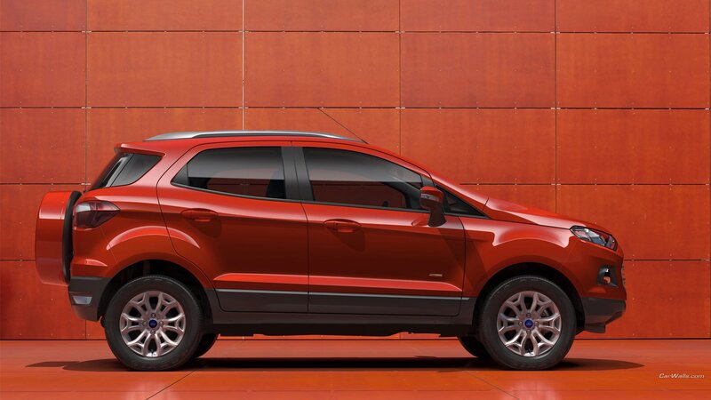 Red Ford EcoSport — Neutral, Photograph