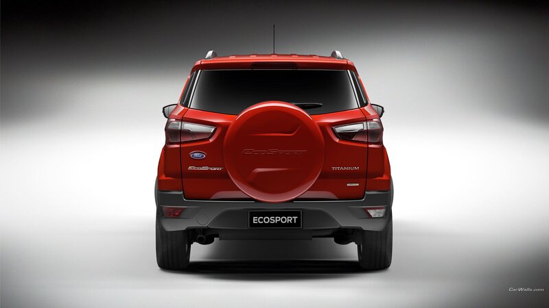 Red Ford Ecospot — Dramatic