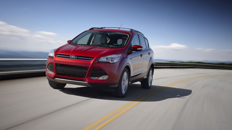 Red Ford Escape Suv — Dynamic