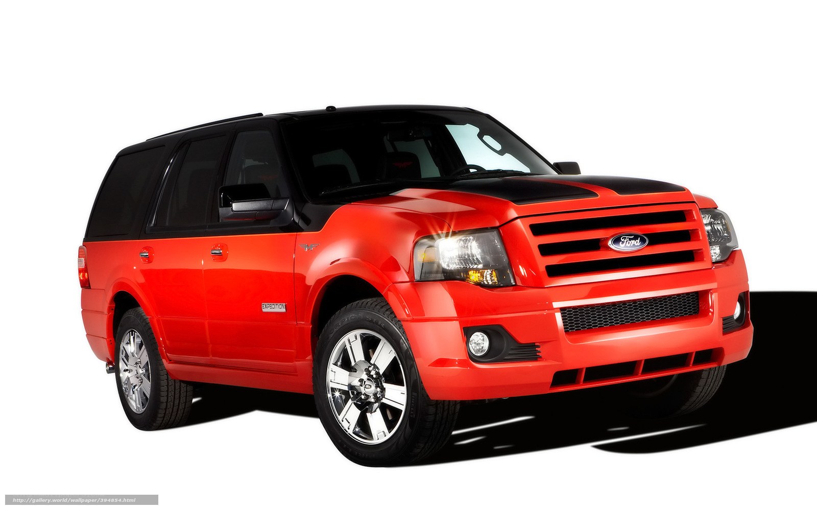 Red Ford Expedition SUV
