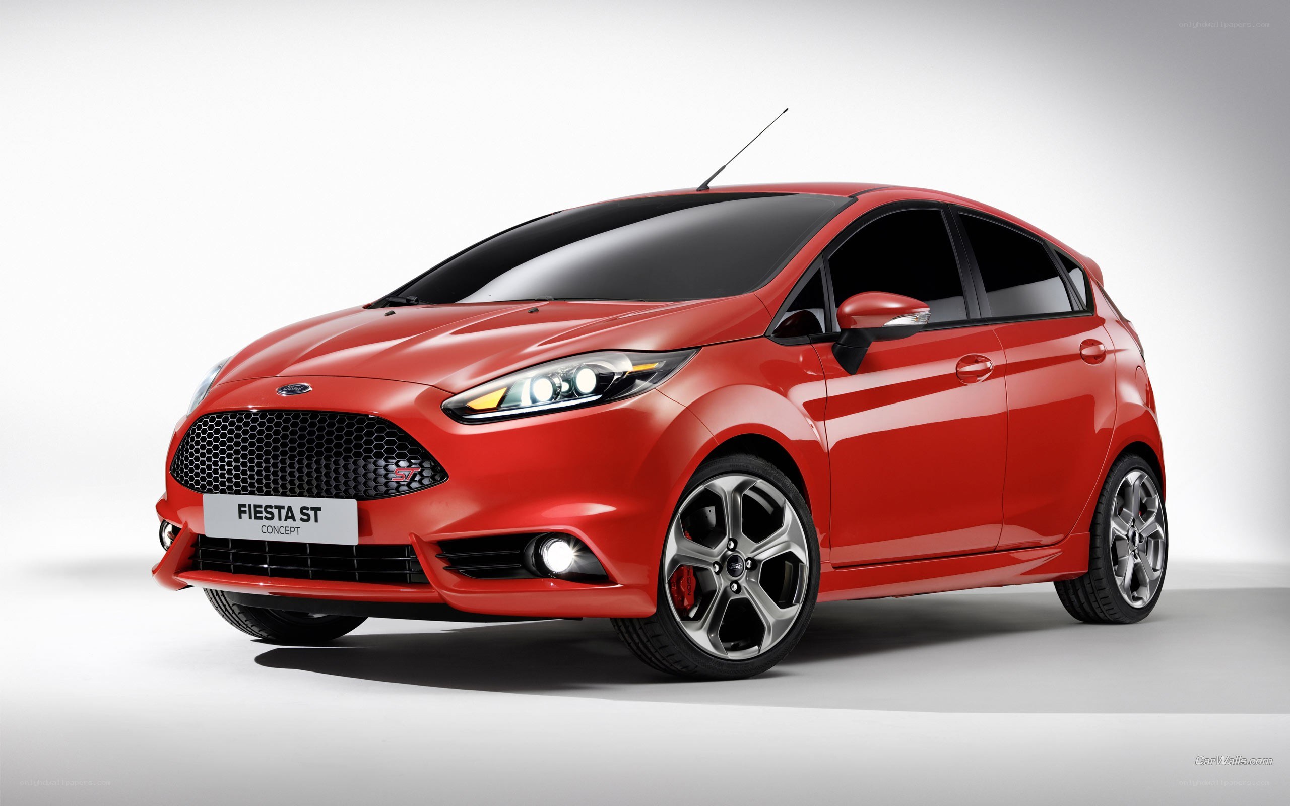 Red Ford Fiesta ST Concept
