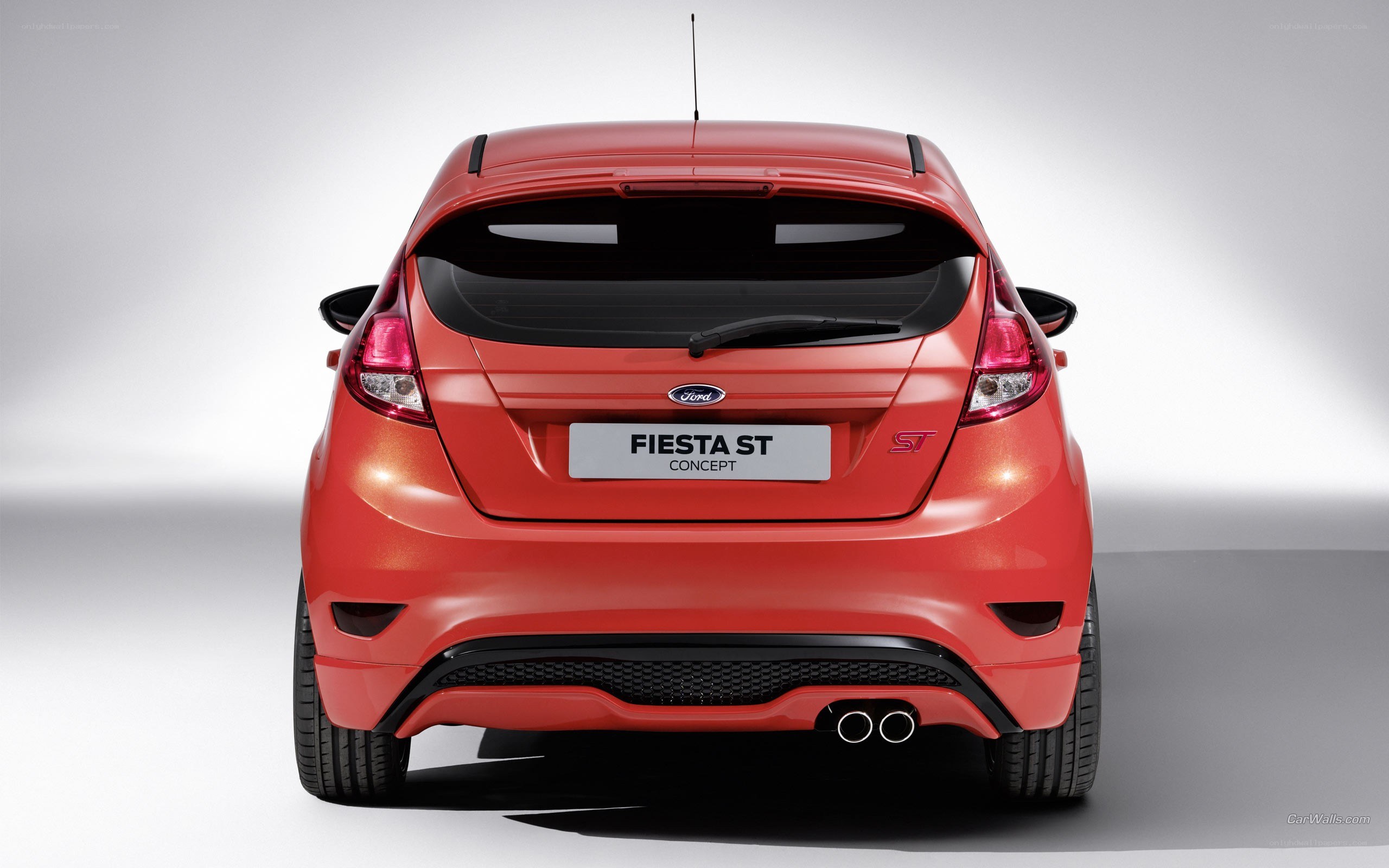 Red Ford Fiesta ST Concept