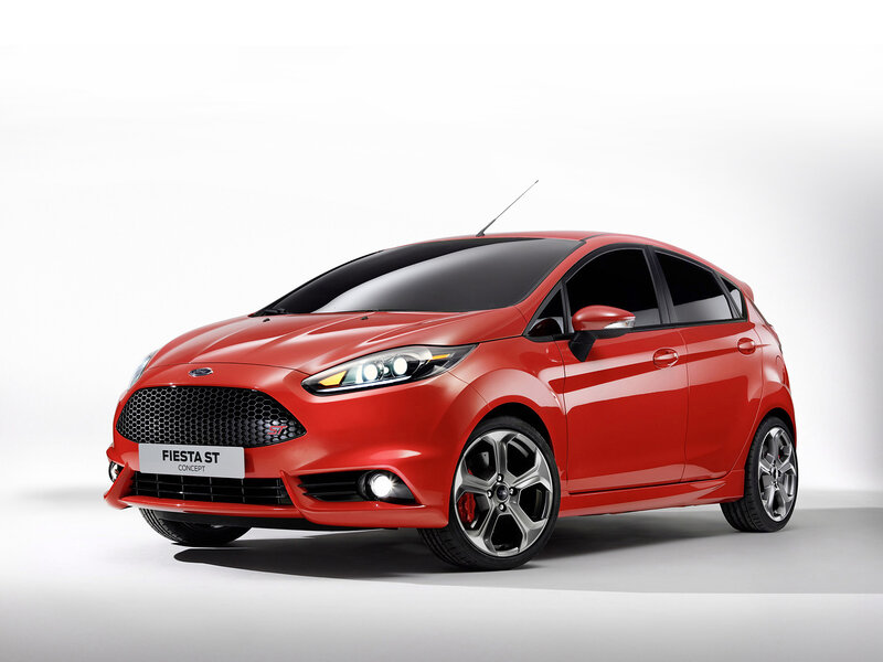 Red Ford Fiesta St — Neutral