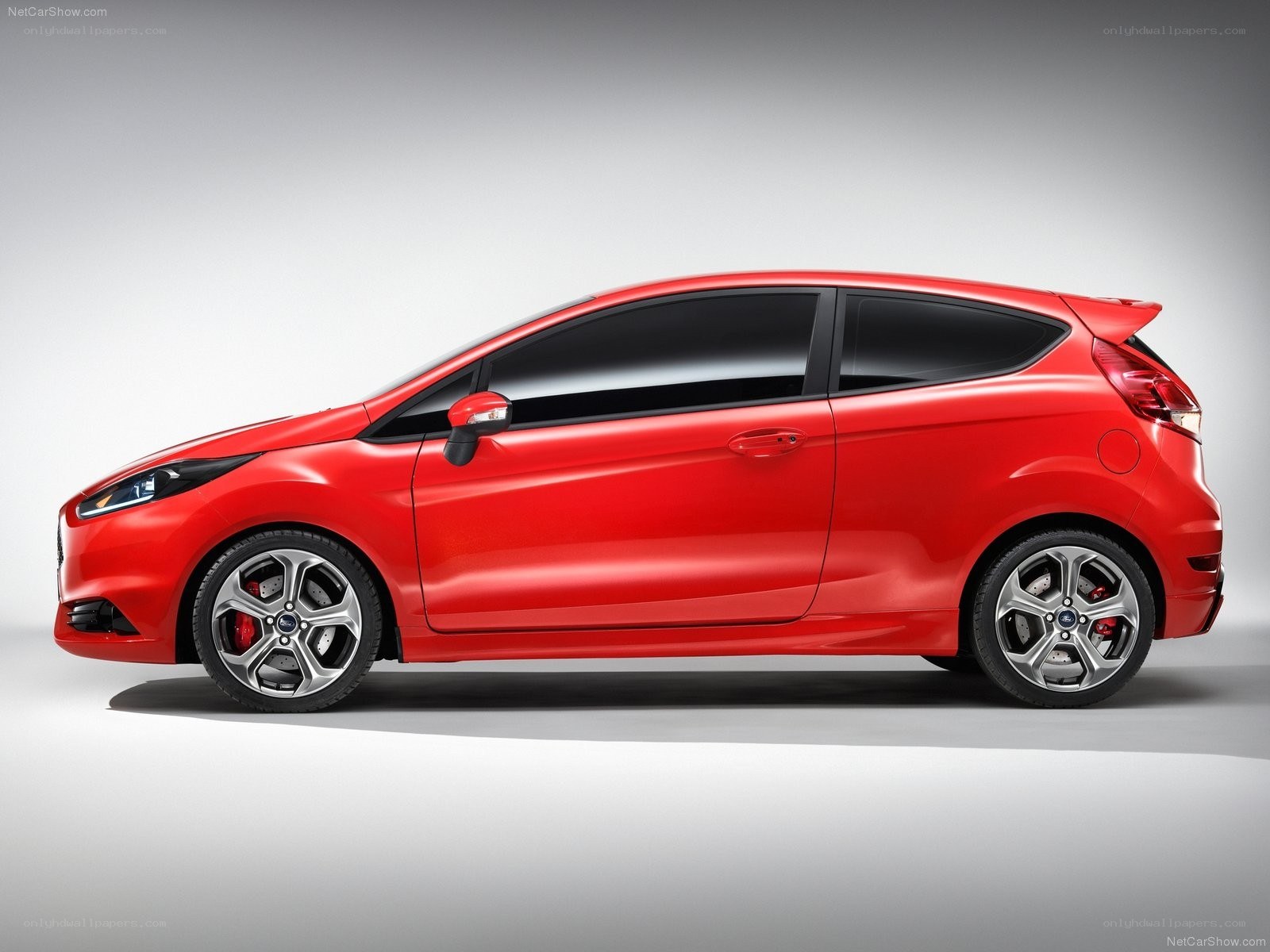 Red Ford Fiesta ST