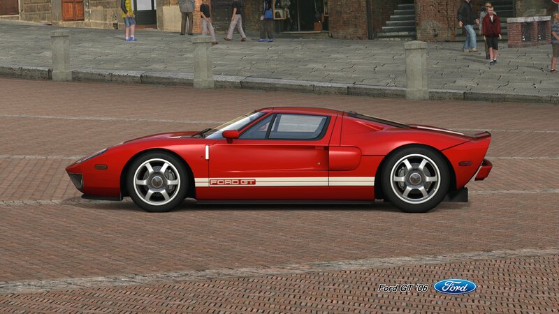 Red Ford GT Car — Calm