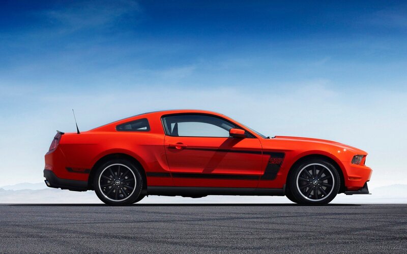 red ford mustang boss 302