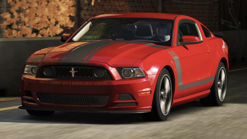 red ford mustang boss 302