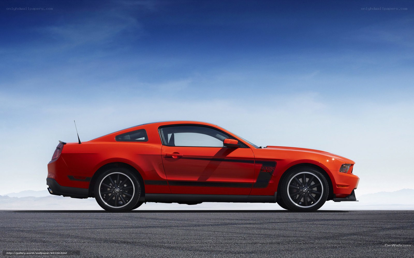 red ford mustang boss 302