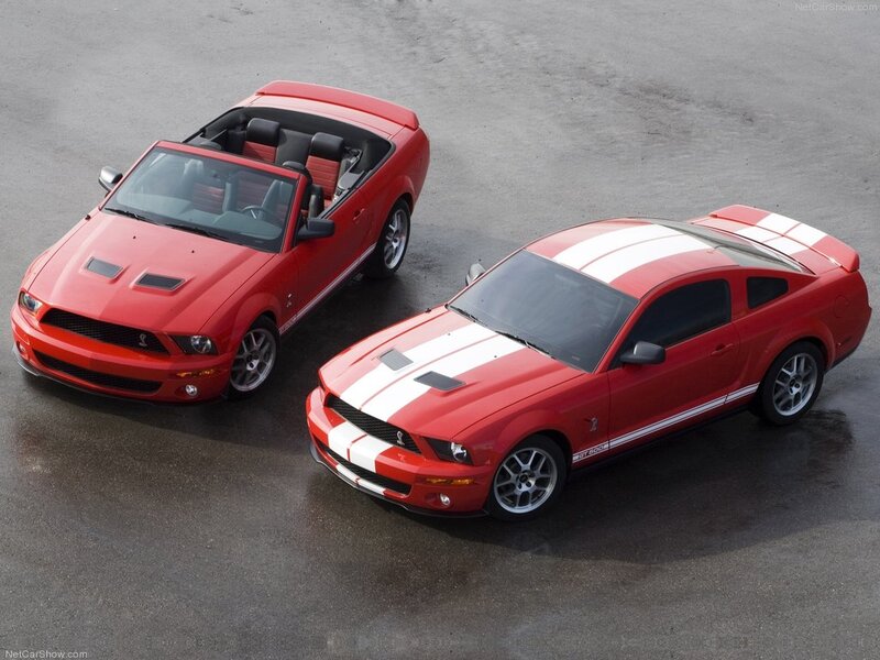 Red Ford Mustang Cars