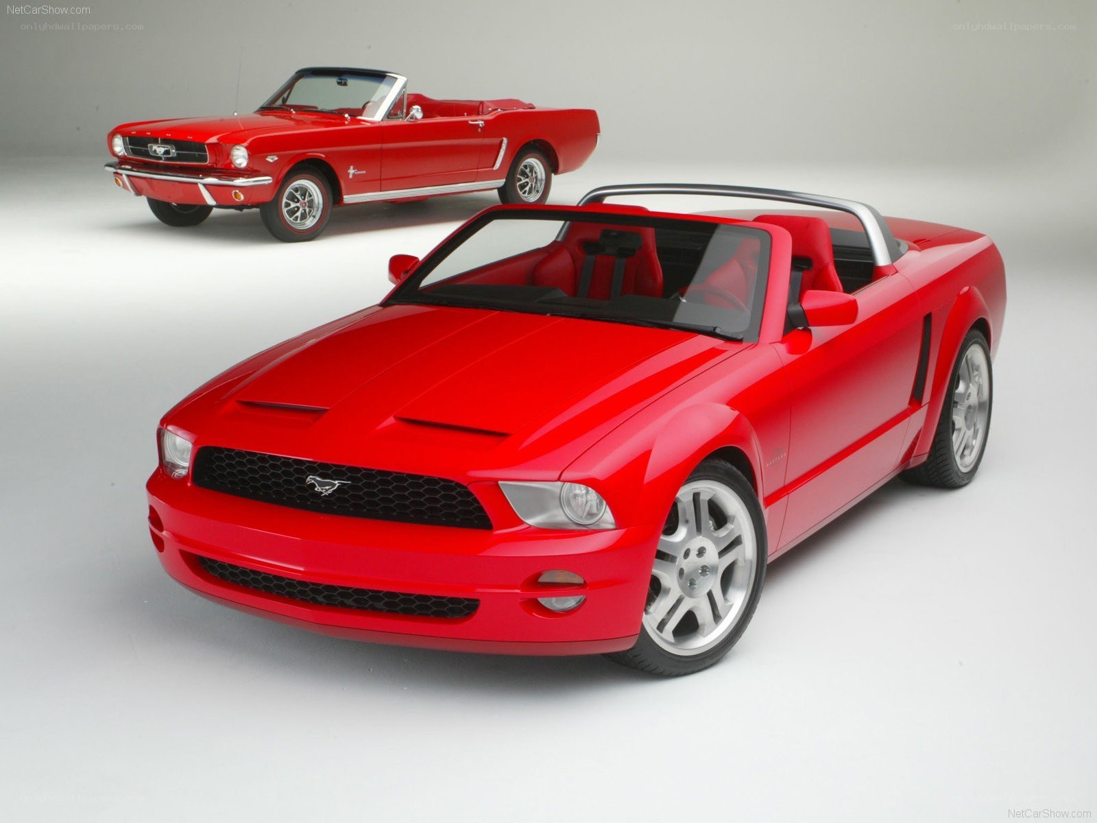 Red Ford Mustang Convertibles