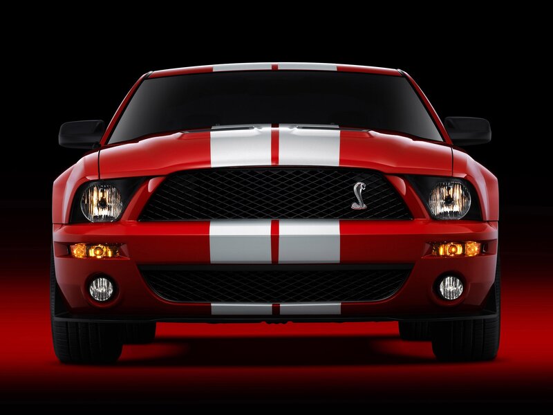 Red Ford Shelby GT500