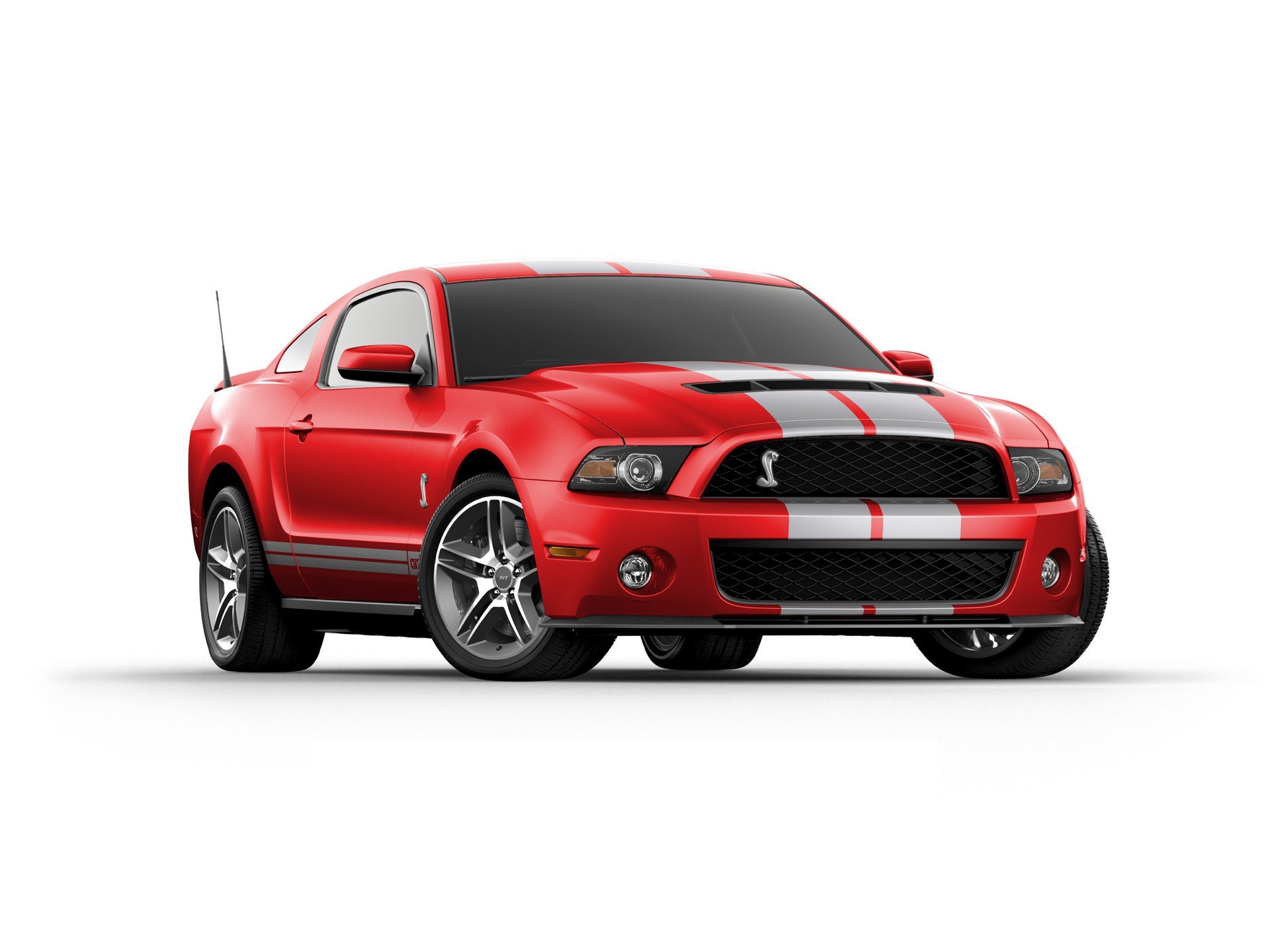 Red Ford Shelby Mustang