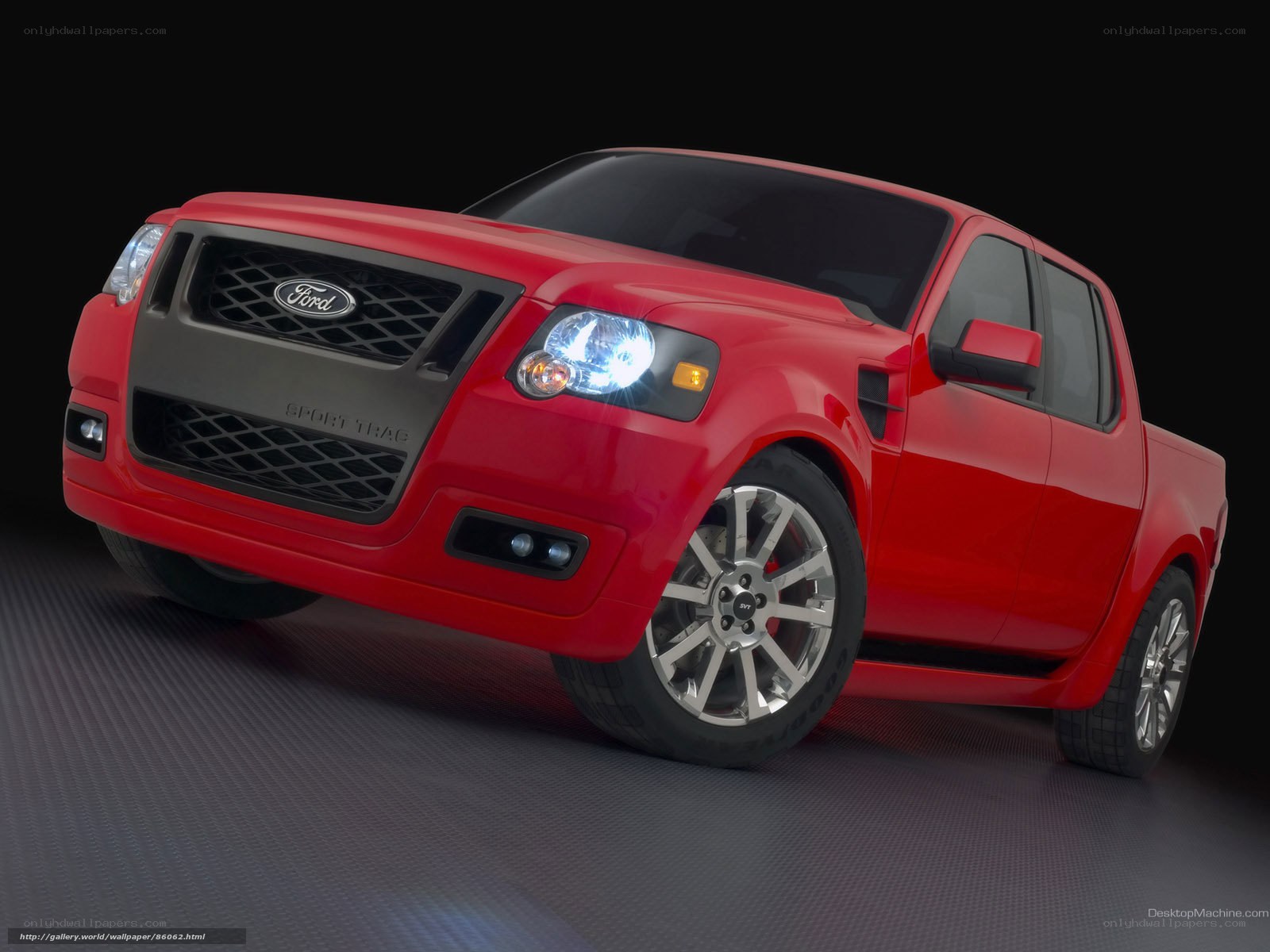Red Ford Sport Trac Concept