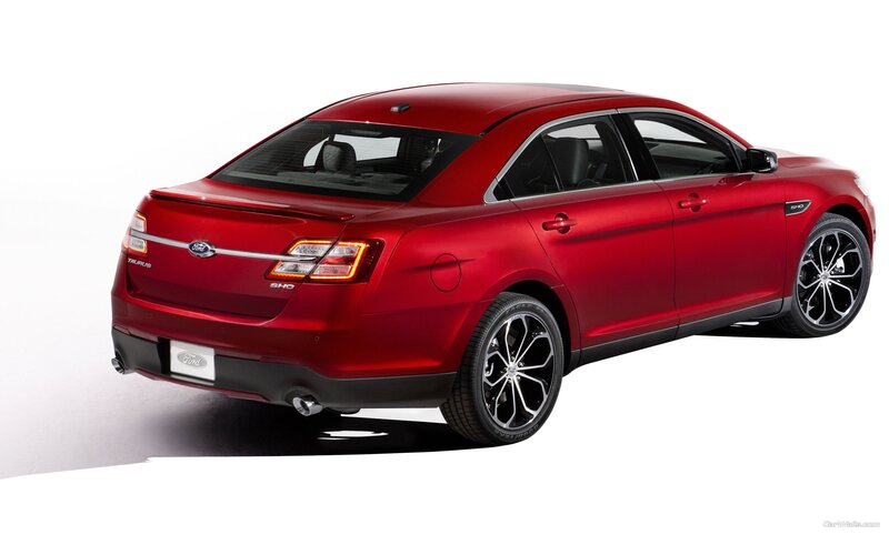 red ford taurus sho