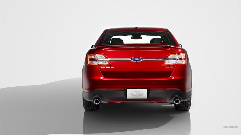 Red Ford Taurus SHO — Neutral