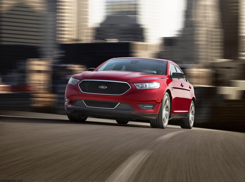 Red Ford Taurus