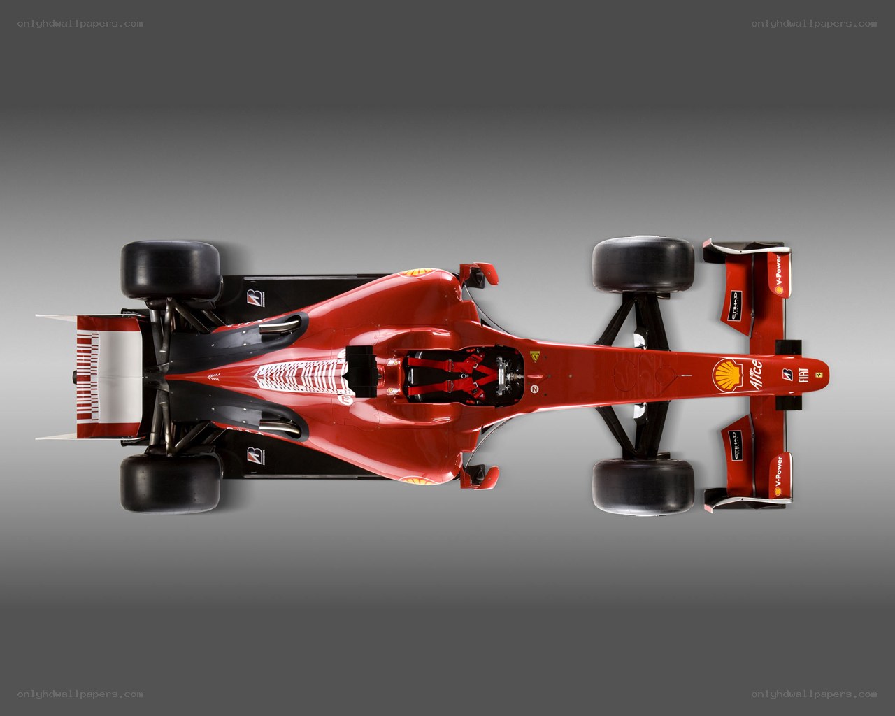 Red Formula 1 race car