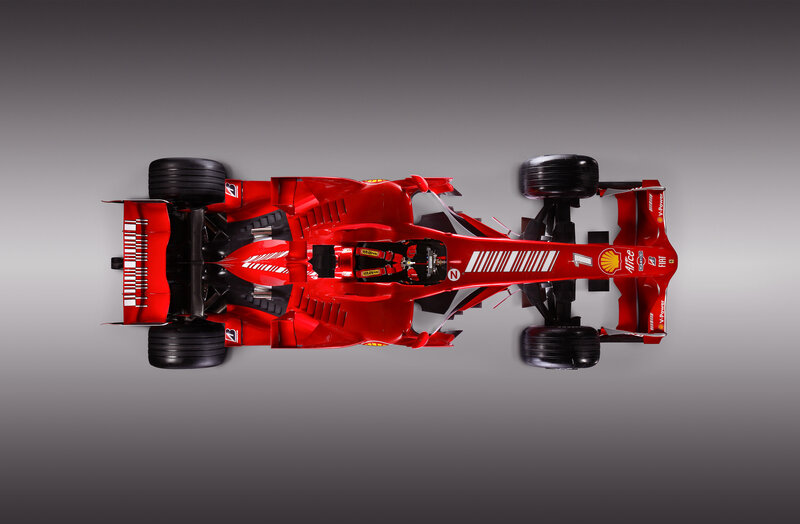 Red Formula 1 race car