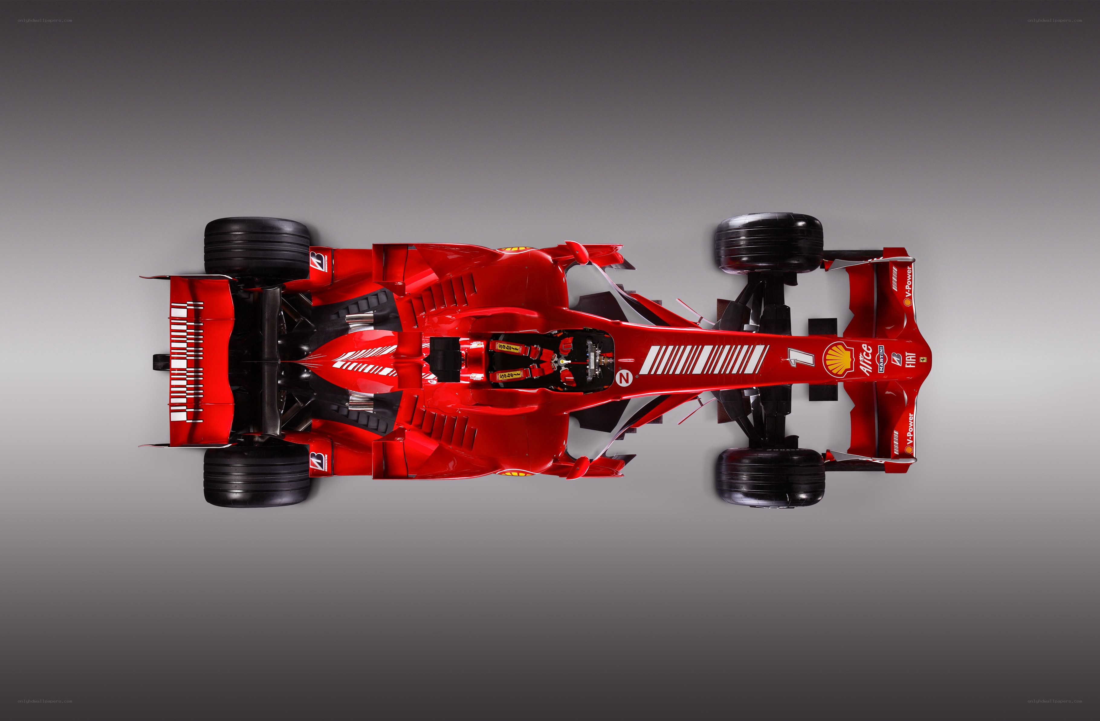 Red Formula 1 race car