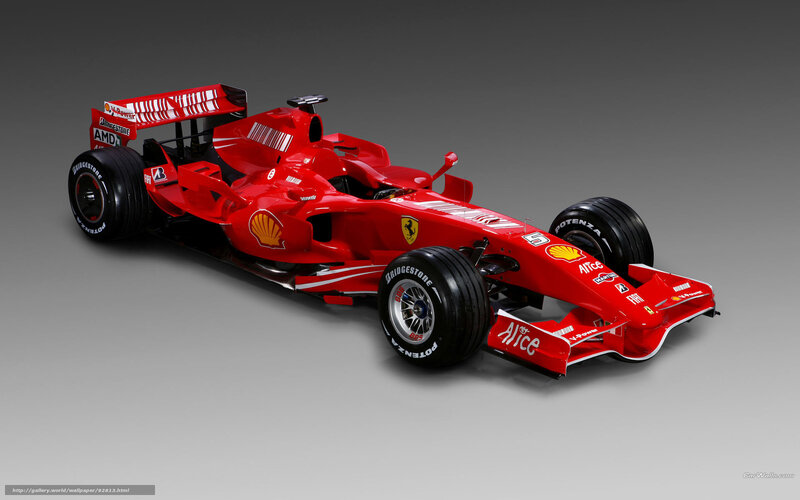 Red Formula One Car — Dramatic, Photograph, Shell