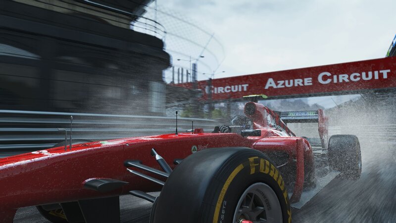 Red Formula One Car — Dynamic, 3d Render, Race Track