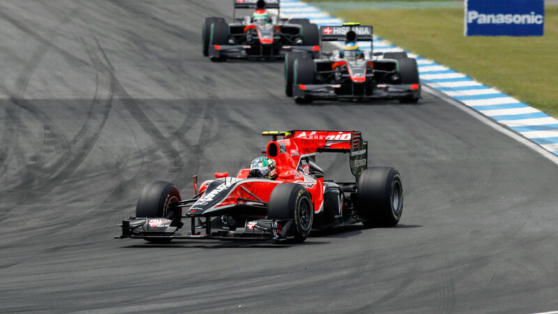 Red Formula One Car — Dynamic, Afternoon, Photograph, Racing Cars