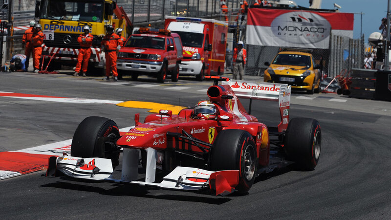 Red Formula One Car — Dynamic, Afternoon, Photograph, Racing Team