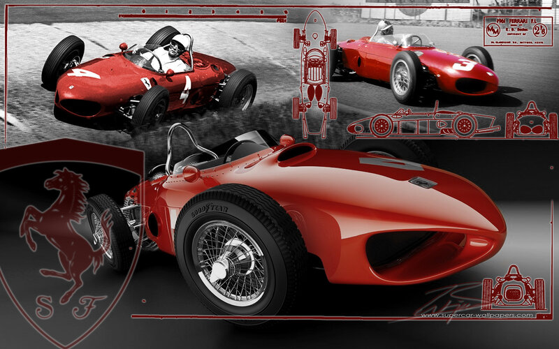 Red Formula One Car — Dynamic, Illustration