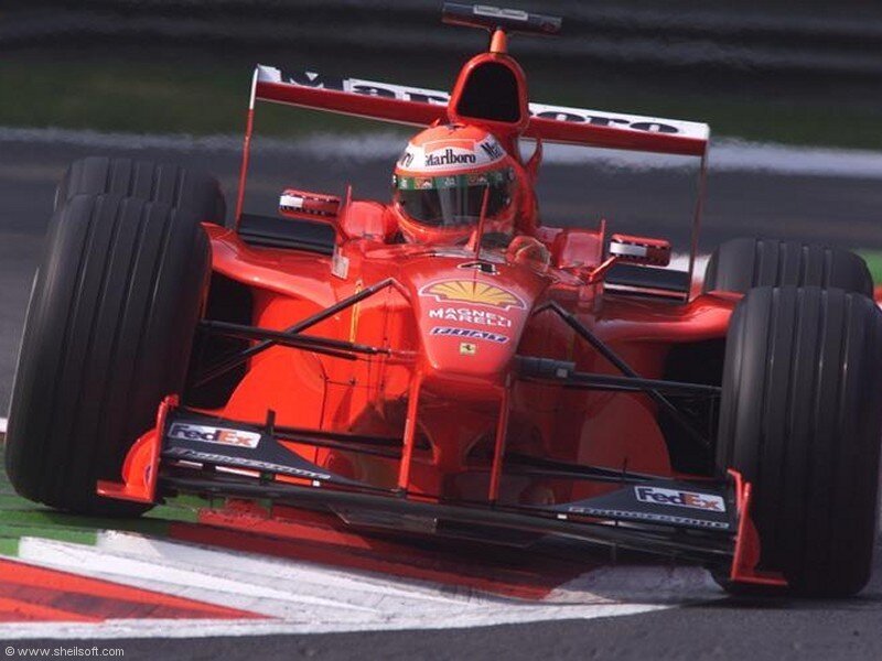Red Formula One Car — Dynamic, Photograph, Driver, Race Track, Tires